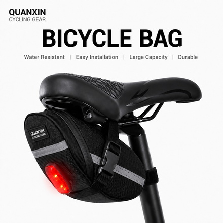 Elite Compact Waterproof Saddle Bag