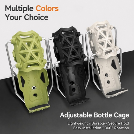 Minimalist Road Bike Bottle Cage