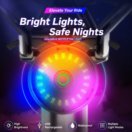 Core High-Lumen Road Bike Light Set