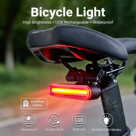 Core LED Rear Bicycle Safety Light