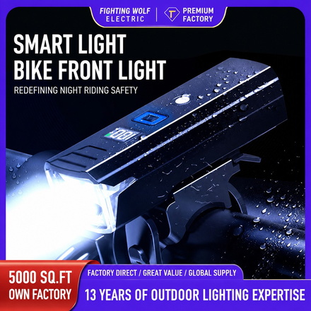 High-Lumen Road Bike Light Set
